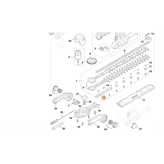 STIHL  Wzmocnienie HA01 711 4800